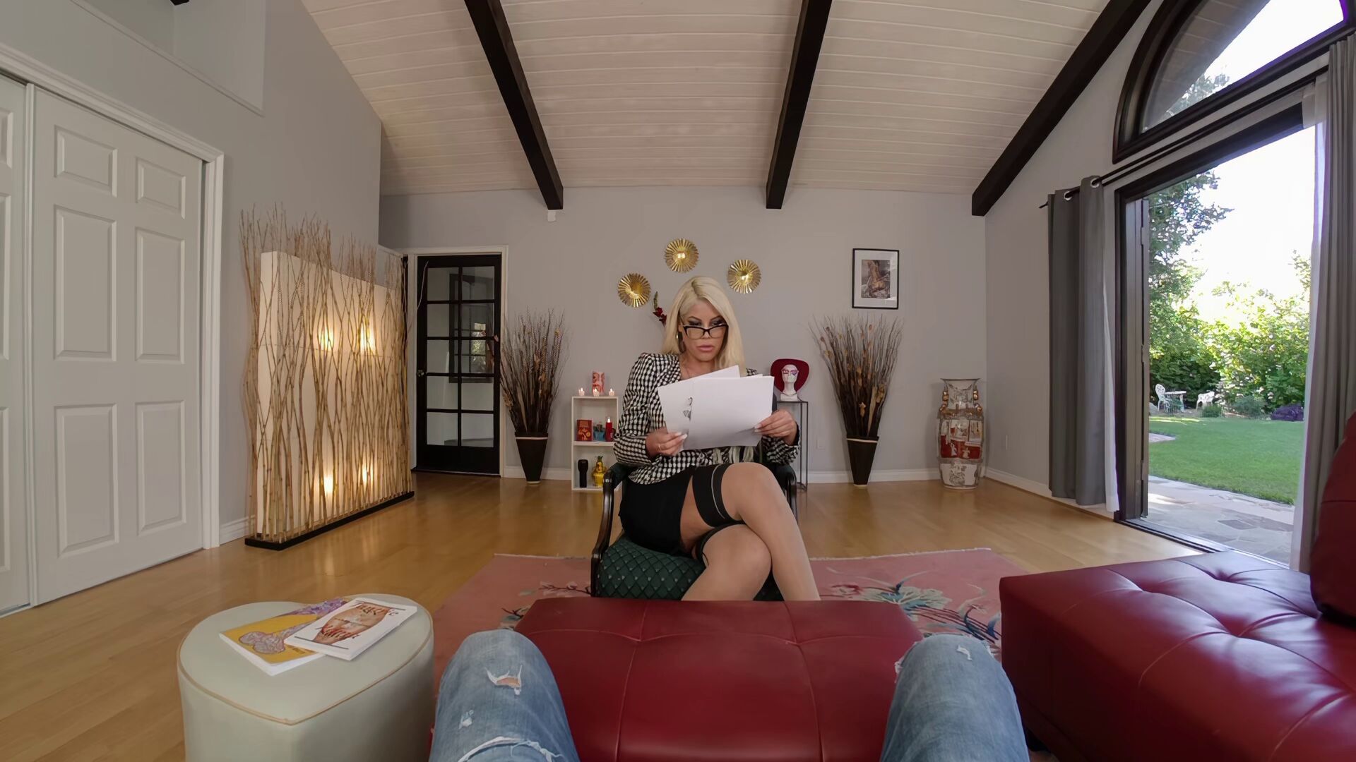 Busty MILF Therapy Office Fun